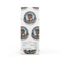 Dark French Roast coffee blend bag, Whole Bean (100% whole bean) label
