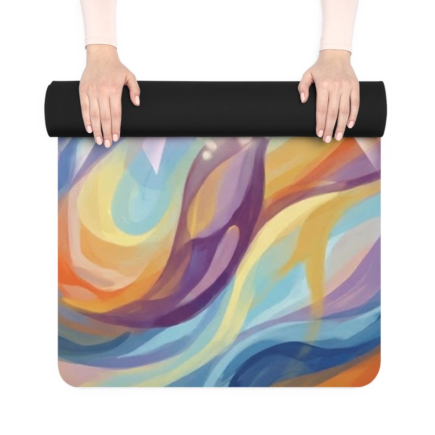 Life Coach Approved Find Your Bliss Rubber Non-Slip Yoga Mat