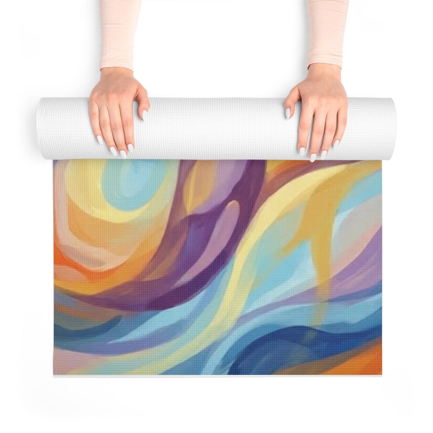Life Coach Approved Find Your Bliss Foam Yoga, Meditation & Exercise Mat