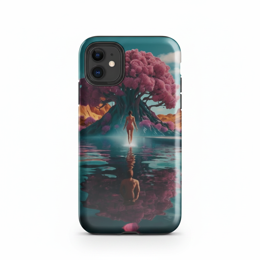 Life In Bloom iPhone Case – Clean White Background