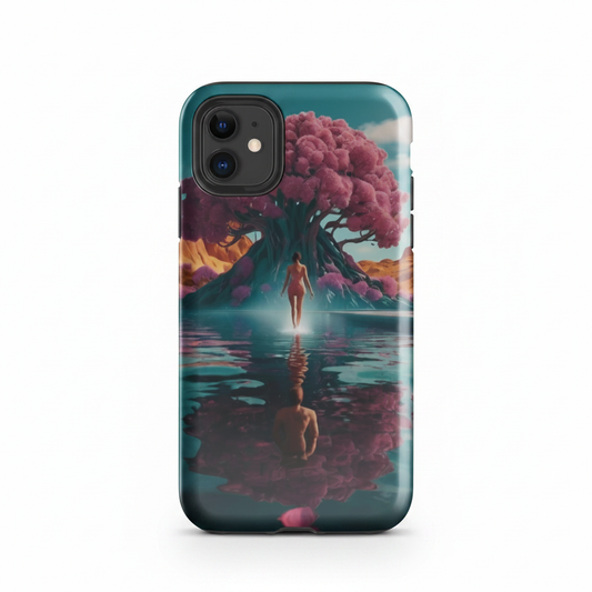 Life In Bloom iPhone Case – Clean White Background